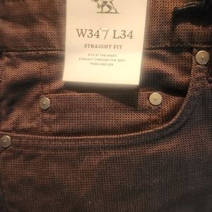 Men's Vintage Washed Straight Fit Jeans